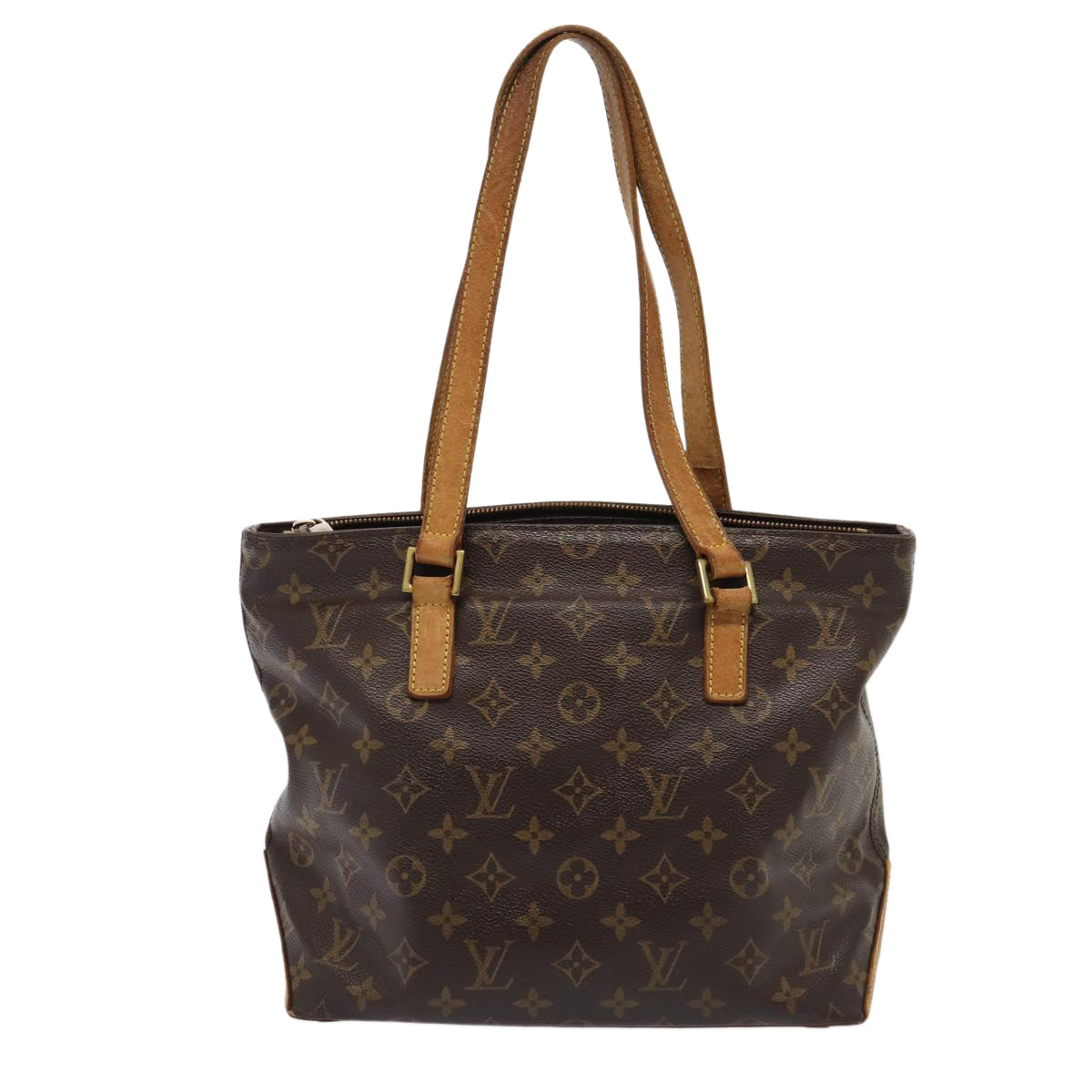LOUIS VUITTON Monogram Cabas Piano Tote Bag M51148 LV 83543