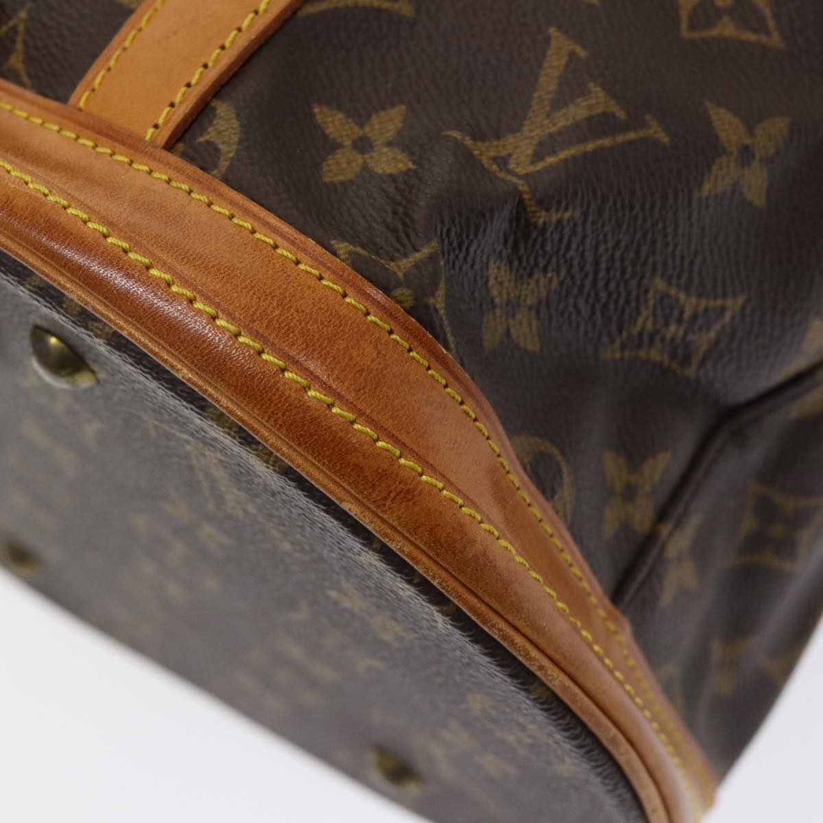 LOUIS VUITTON Monogram Bucket GM Shoulder Bag Vintage M42236 LV 83544