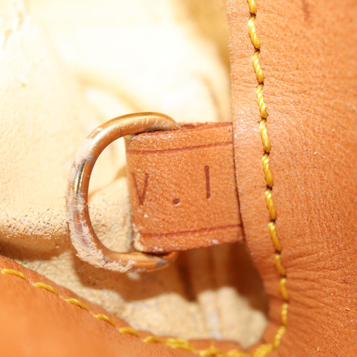 LOUIS VUITTON Monogram Bucket GM Shoulder Bag Vintage M42236 LV 83544