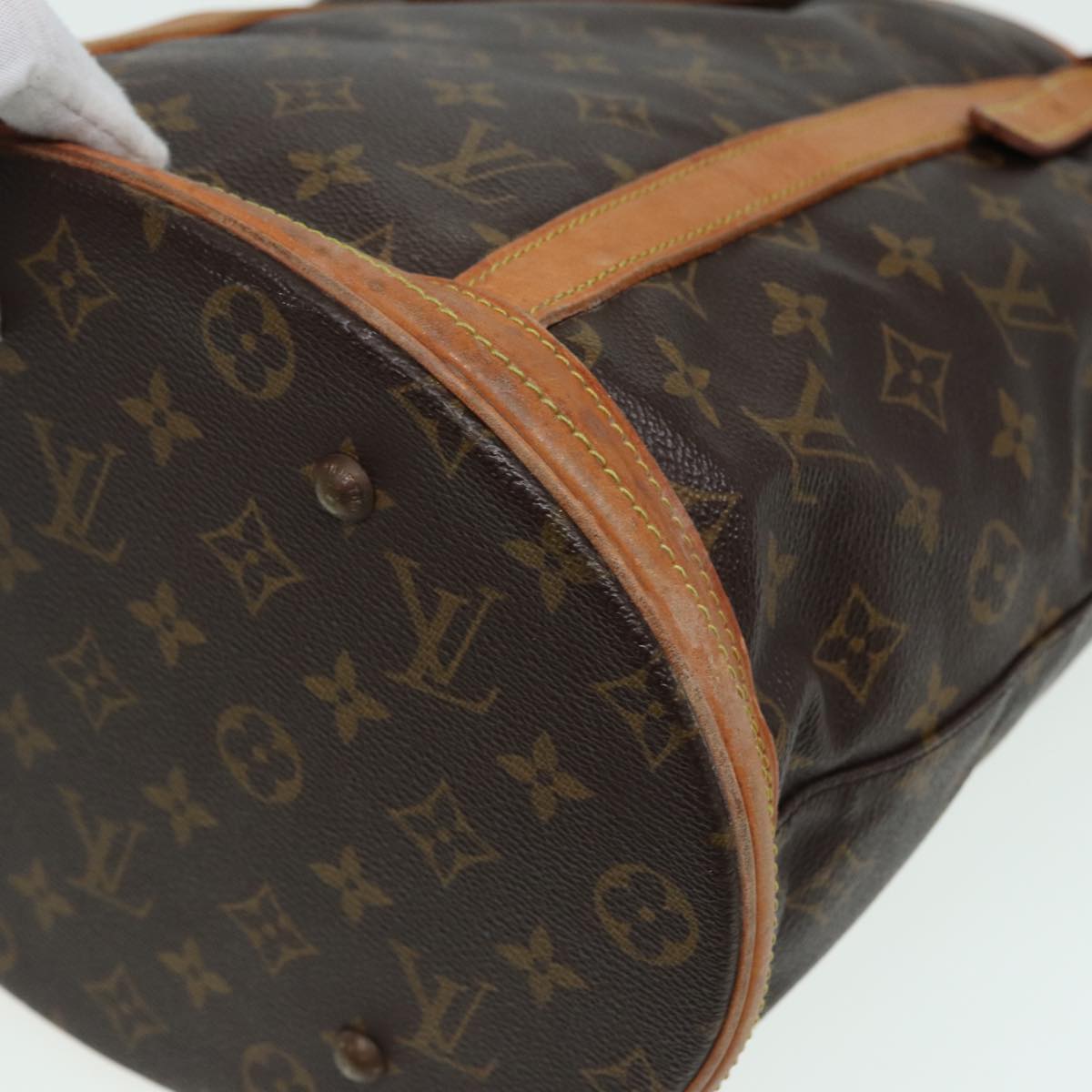LOUIS VUITTON Monogram Bucket GM Shoulder Bag Vintage M42236 LV 83545