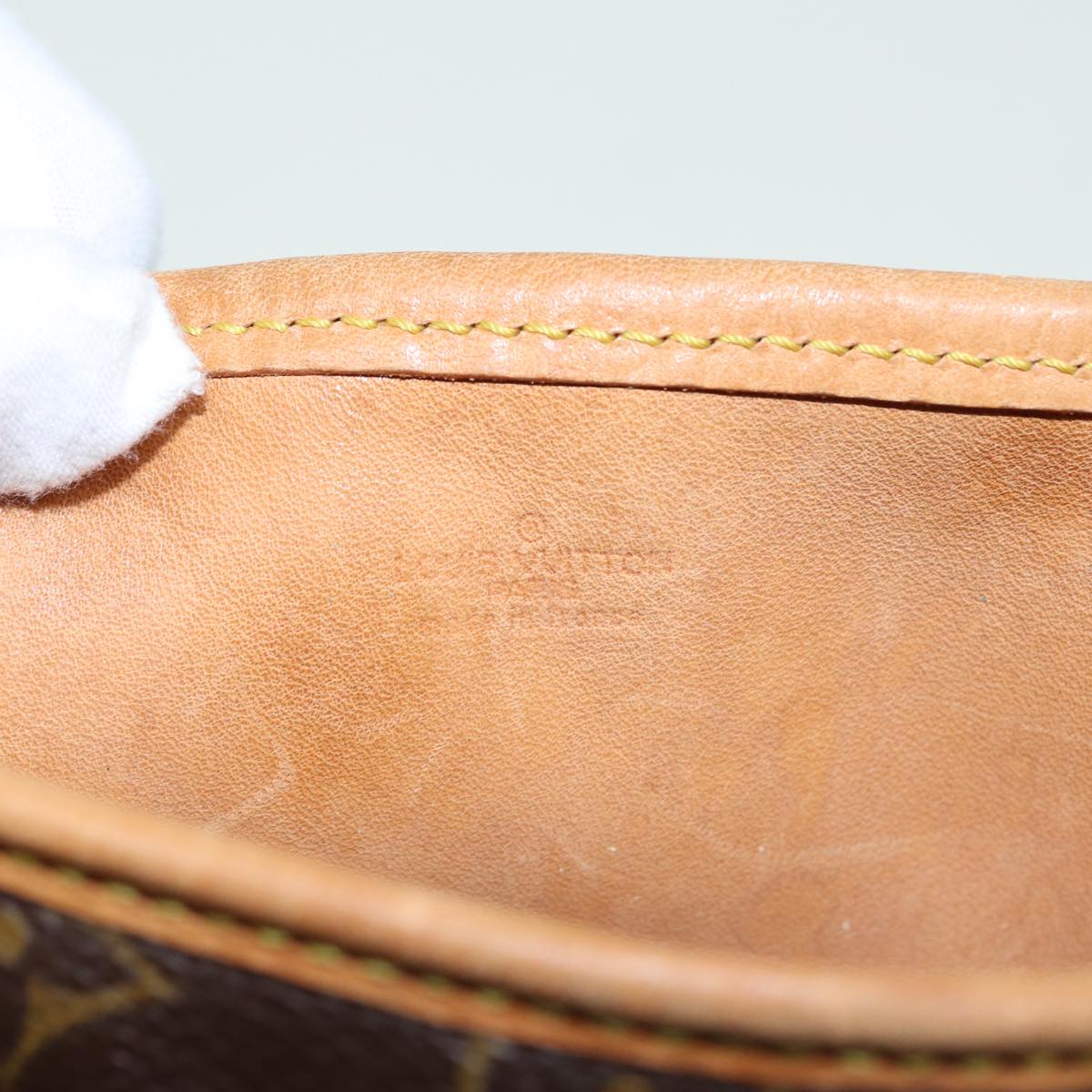 LOUIS VUITTON Monogram Bucket GM Shoulder Bag Vintage M42236 LV 83545