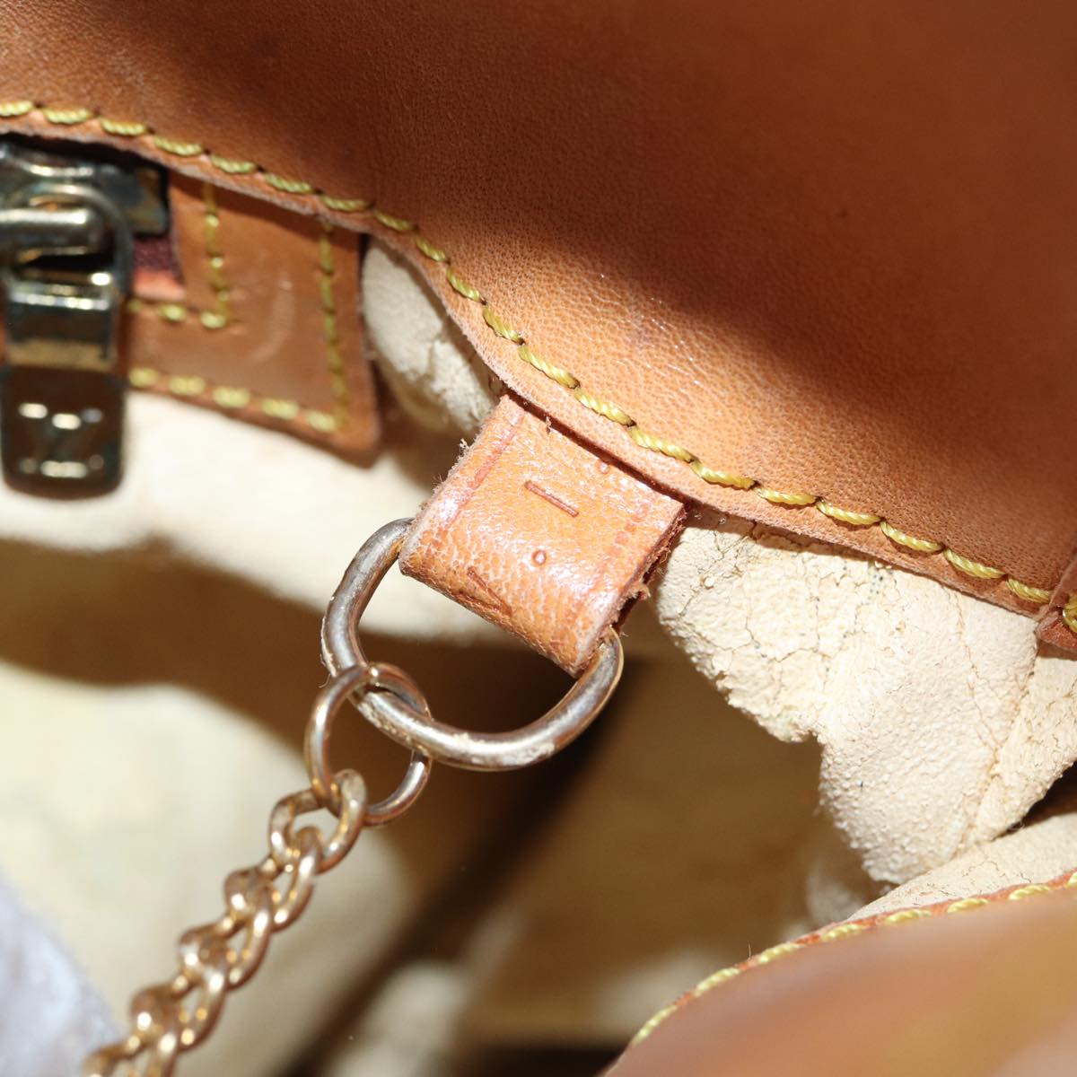 LOUIS VUITTON Monogram Bucket GM Shoulder Bag Vintage M42236 LV 83545