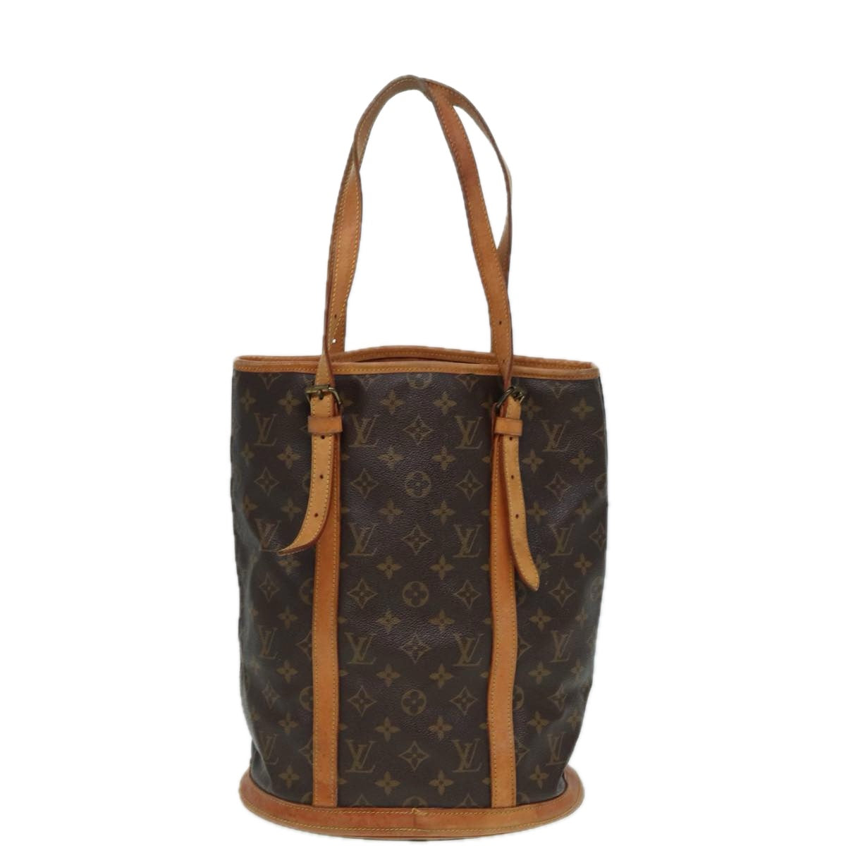 LOUIS VUITTON Monogram Bucket GM Shoulder Bag Vintage M42236 LV 83545