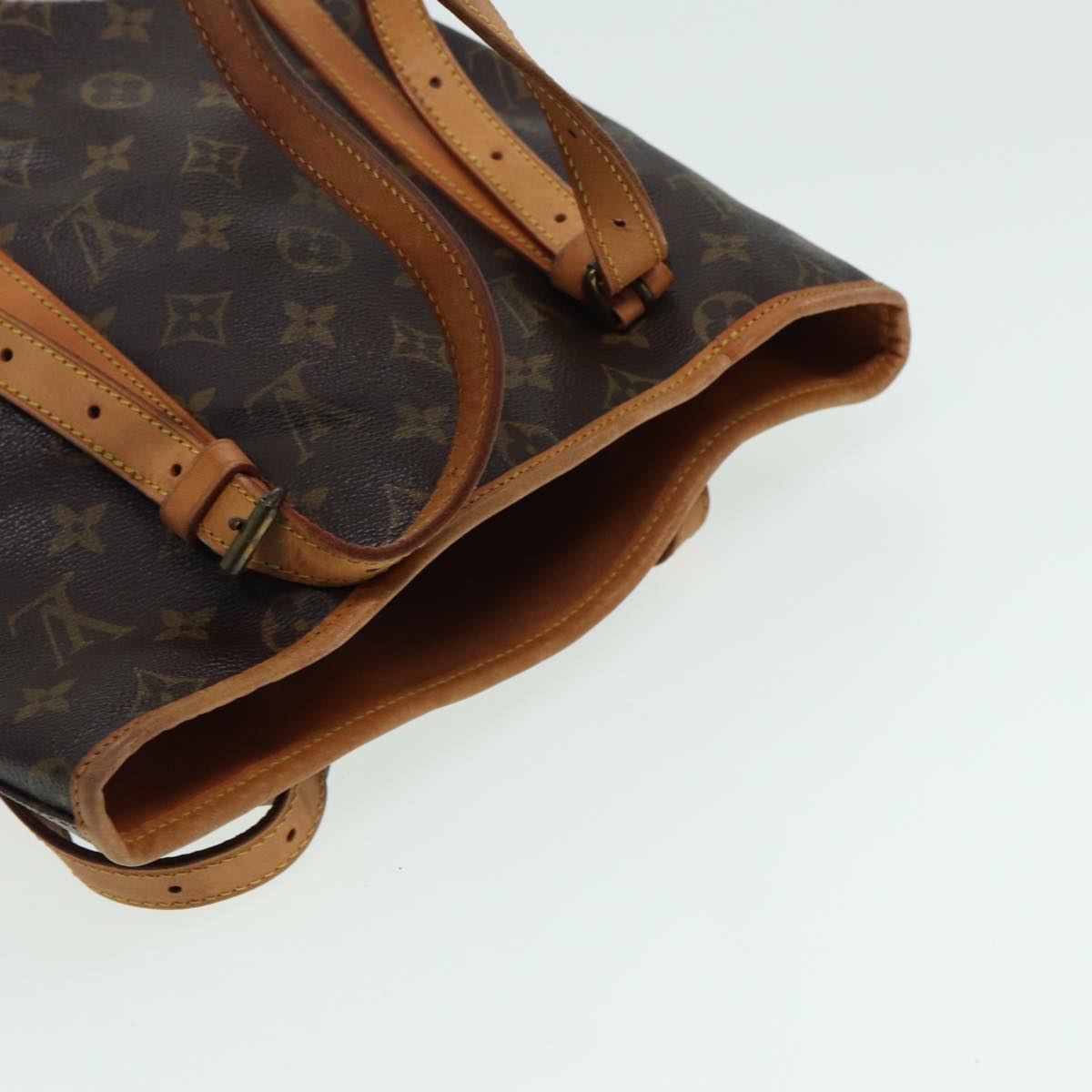LOUIS VUITTON Monogram Bucket GM Shoulder Bag Vintage M42236 LV 83545