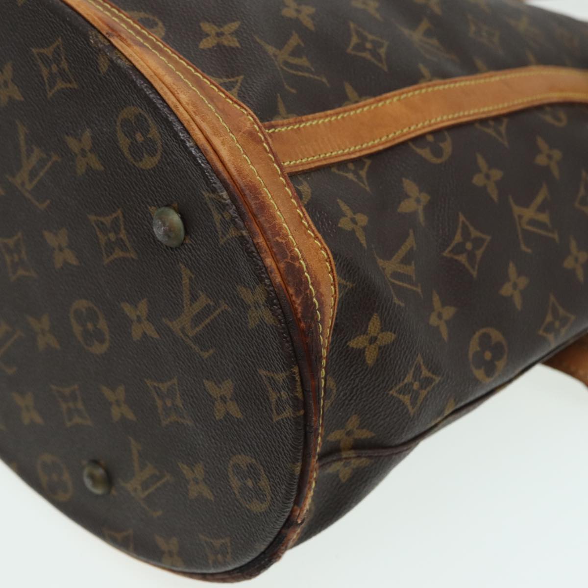 LOUIS VUITTON Monogram Bucket GM Shoulder Bag M42236 LV 83549