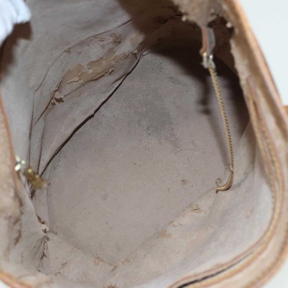 LOUIS VUITTON Monogram Bucket GM Shoulder Bag M42236 LV 83549