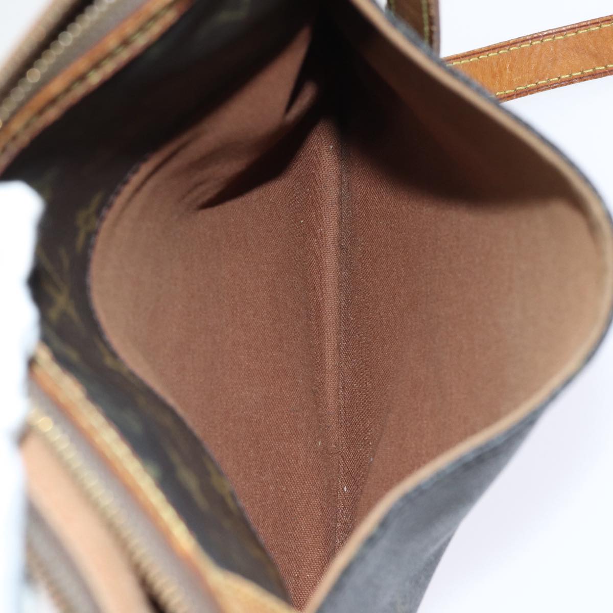 LOUIS VUITTON Monogram Odeon PM Shoulder Bag M56390 LV 83550