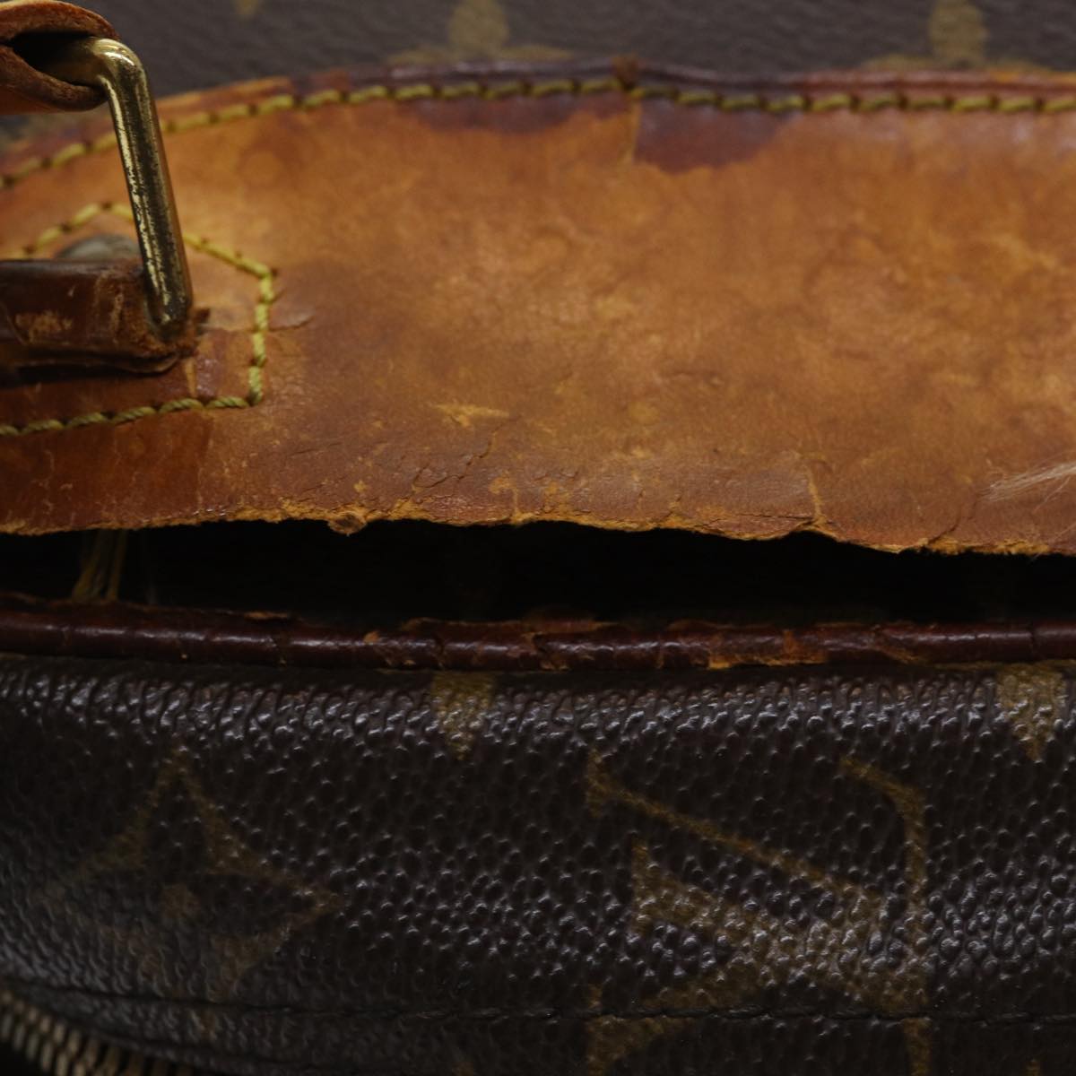 LOUIS VUITTON Monogram Excursion Hand Bag M41450 LV 83551