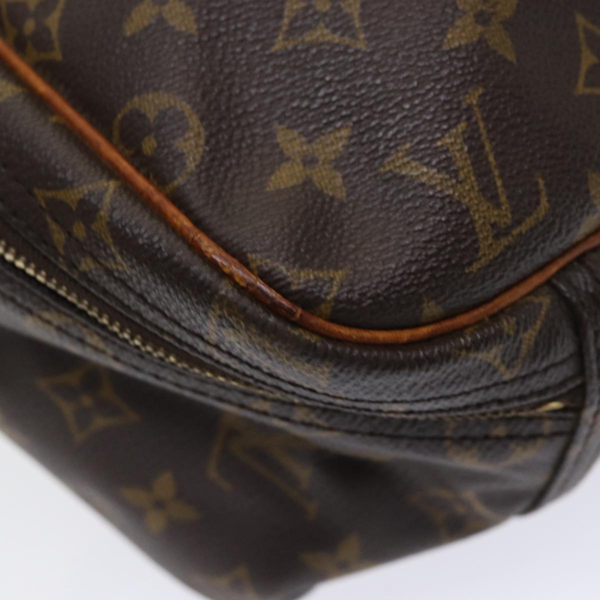 LOUIS VUITTON Monogram Excursion Hand Bag M41450 LV 83551