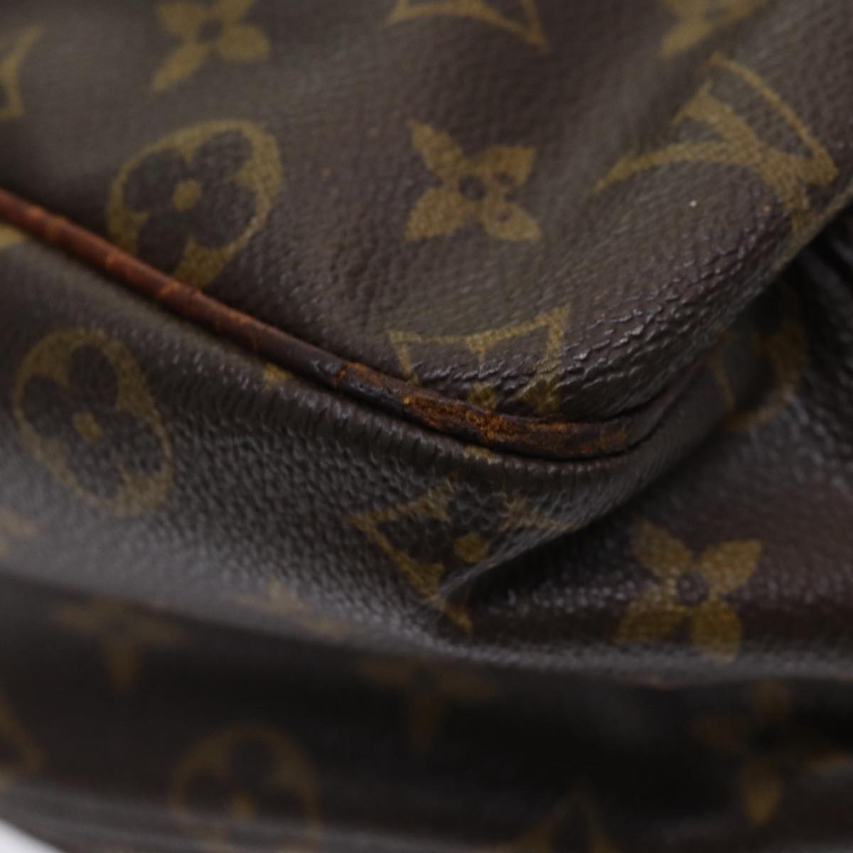 LOUIS VUITTON Monogram Excursion Hand Bag M41450 LV 83551