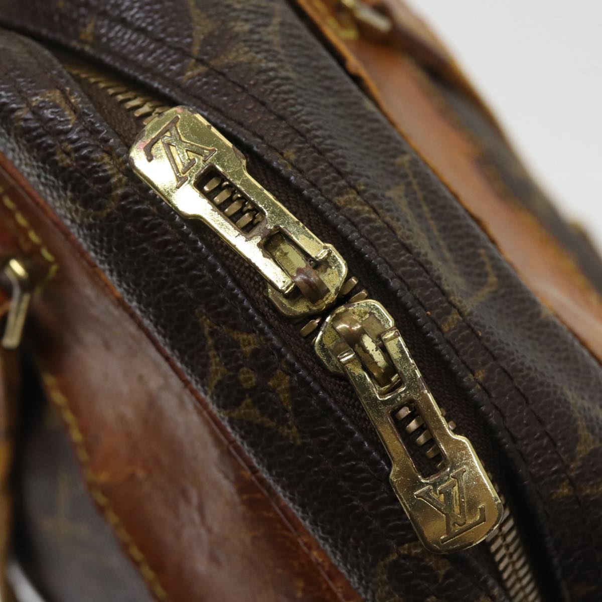 LOUIS VUITTON Monogram Excursion Hand Bag M41450 LV 83551