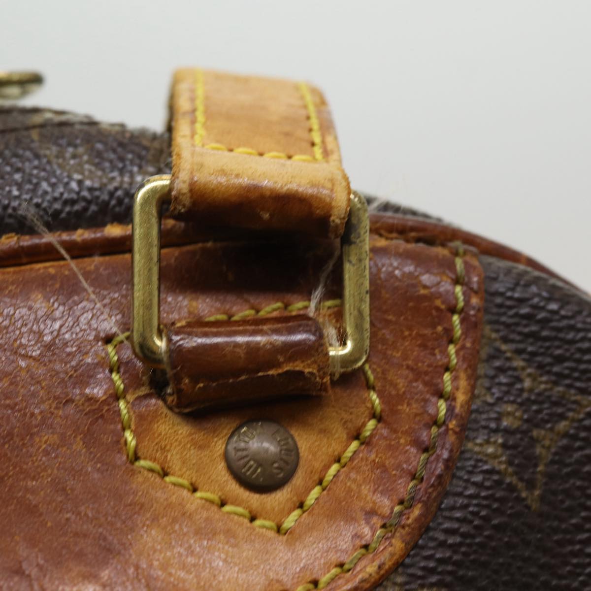 LOUIS VUITTON Monogram Excursion Hand Bag M41450 LV 83551