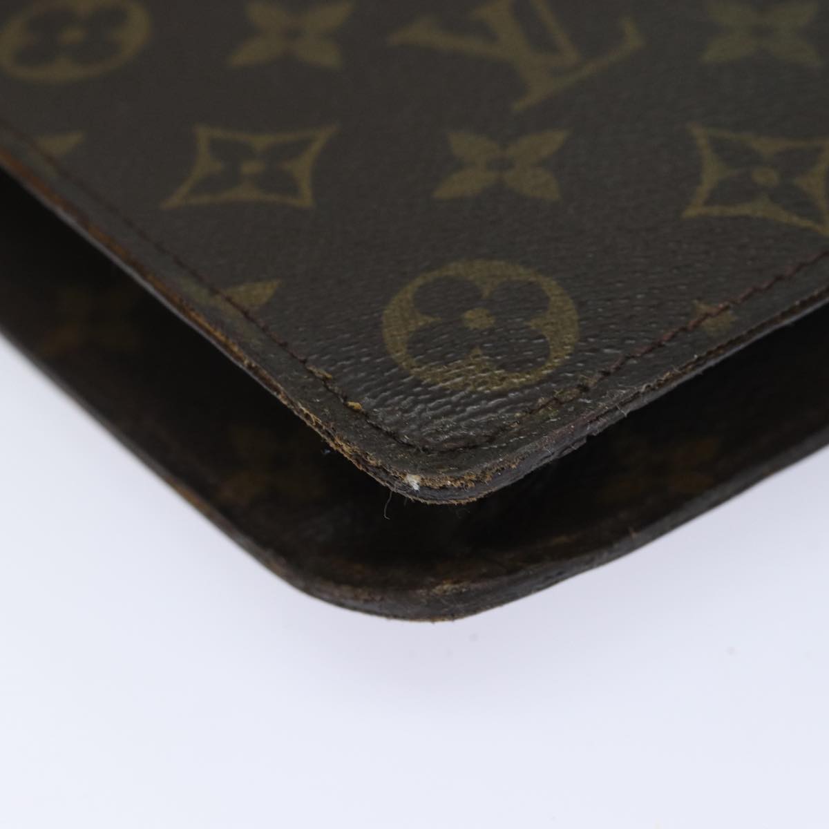 LOUIS VUITTON Monogram Porte Documents Senatur Briefcase M53335 LV 83552