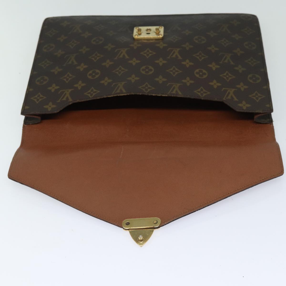 LOUIS VUITTON Monogram Porte Documents Senatur Briefcase M53335 LV 83552