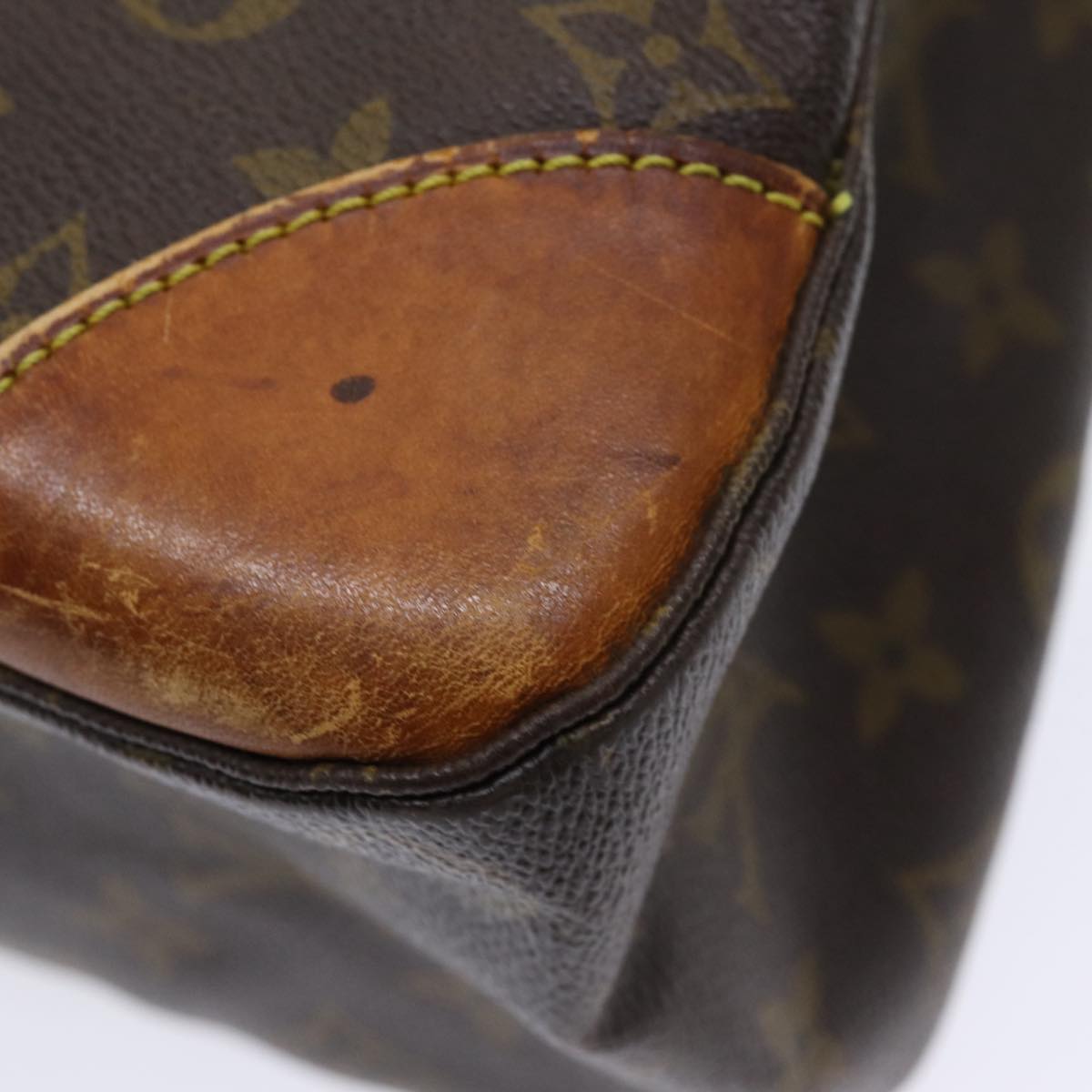 LOUIS VUITTON Monogram Boulogne 35 Shoulder Bag M51260 LV 83553
