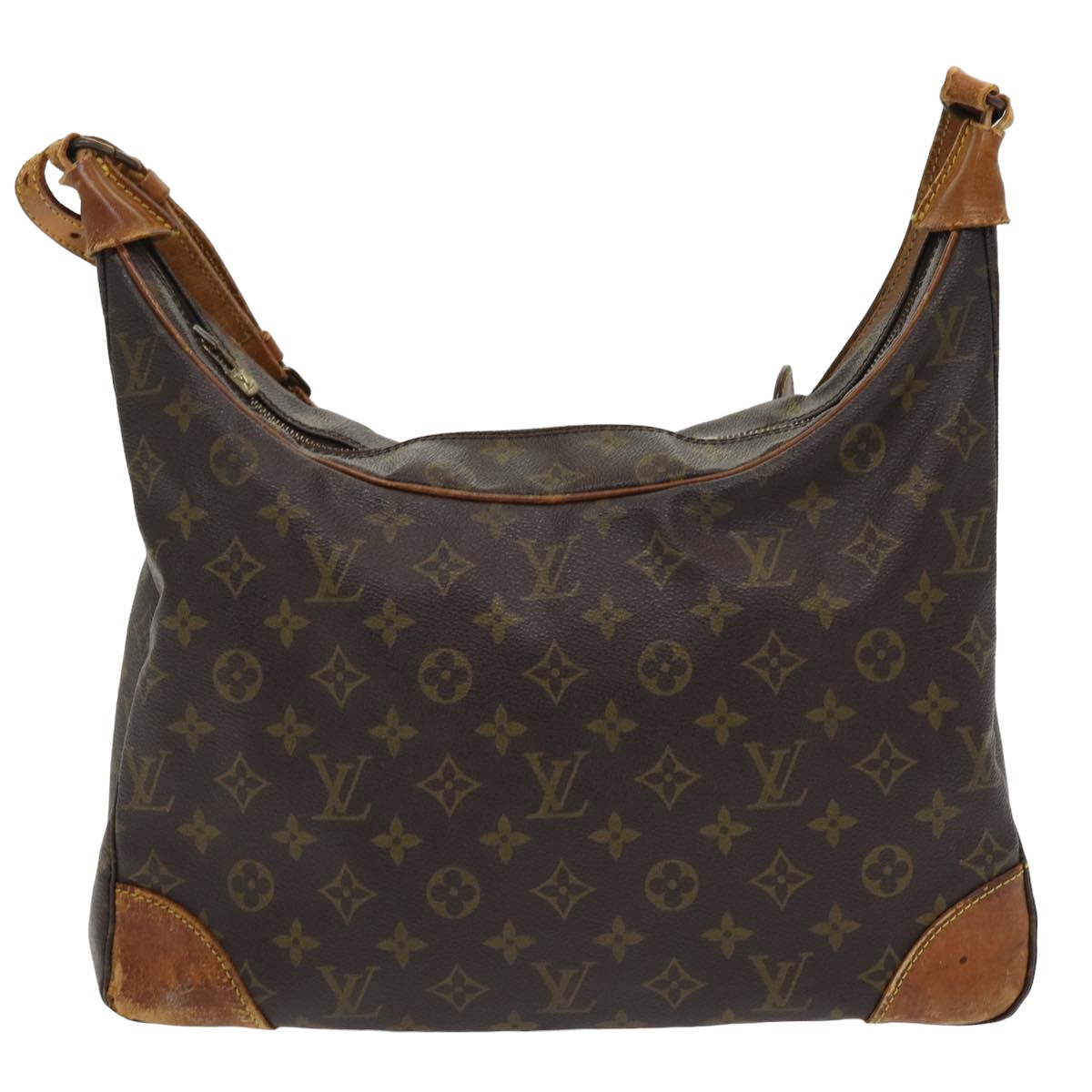 LOUIS VUITTON Monogram Boulogne 35 Shoulder Bag M51260 LV 83553