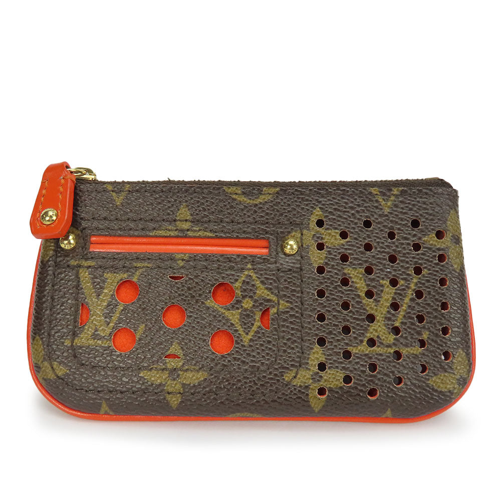 Louis Vuitton Monogram Coin Case Pochette Key Ring