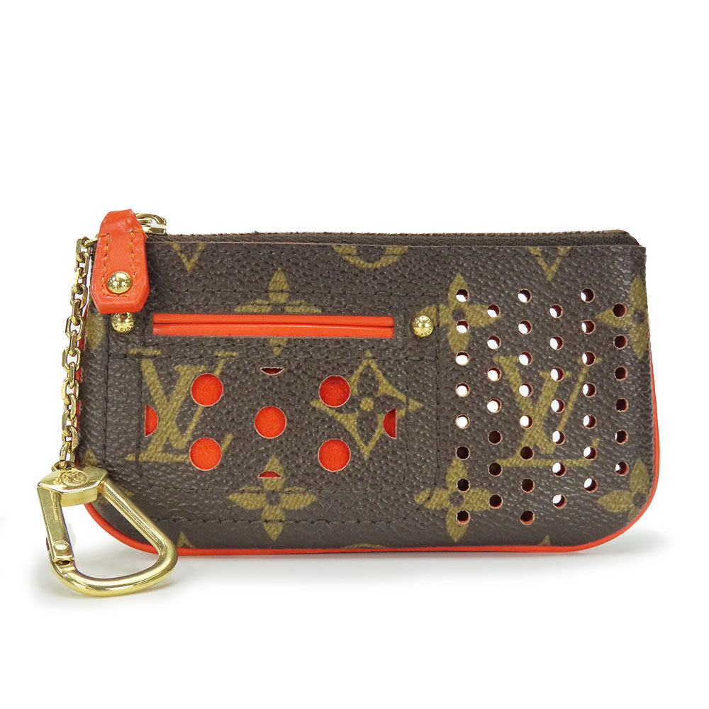Louis Vuitton Monogram Coin Case Pochette Key Ring
