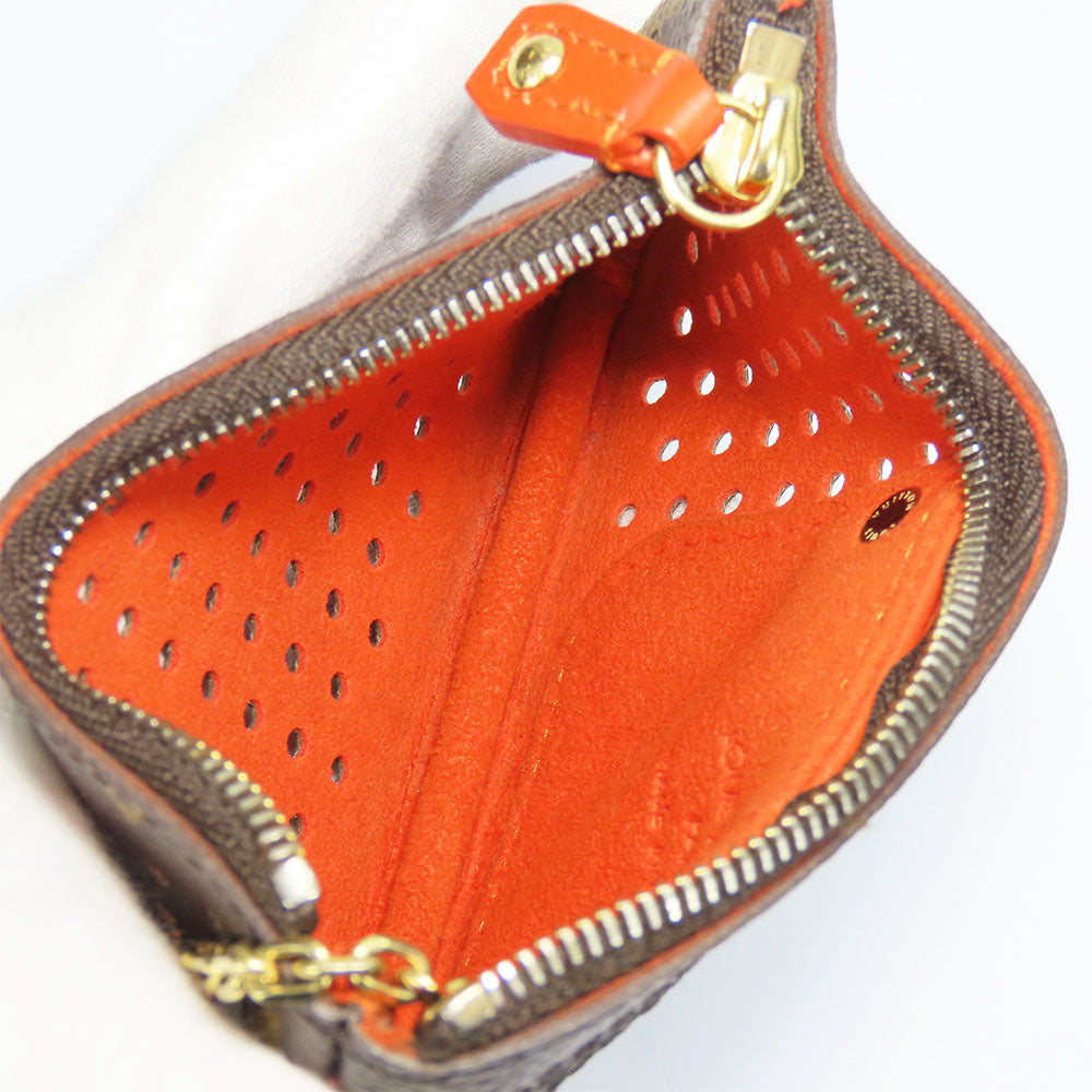 Louis Vuitton Monogram Coin Case Pochette Key Ring