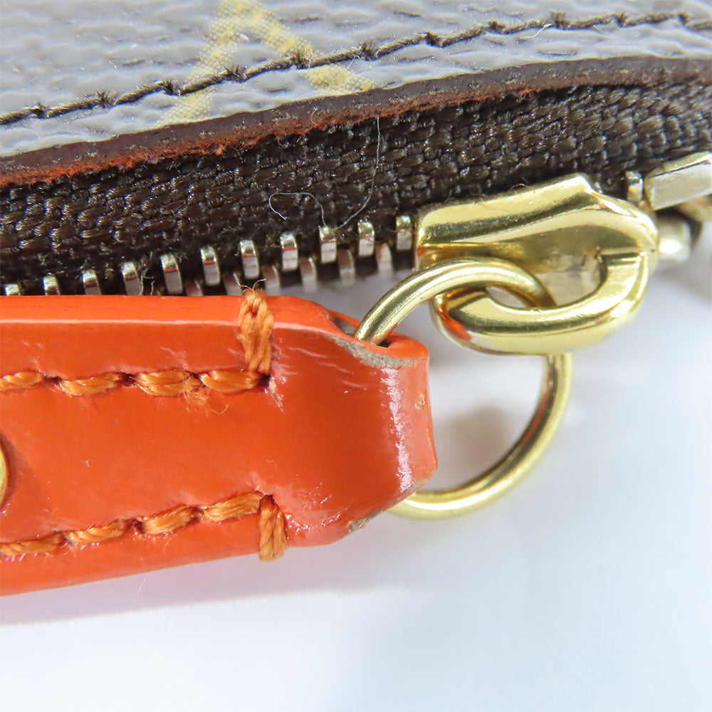 Louis Vuitton Monogram Coin Case Pochette Key Ring