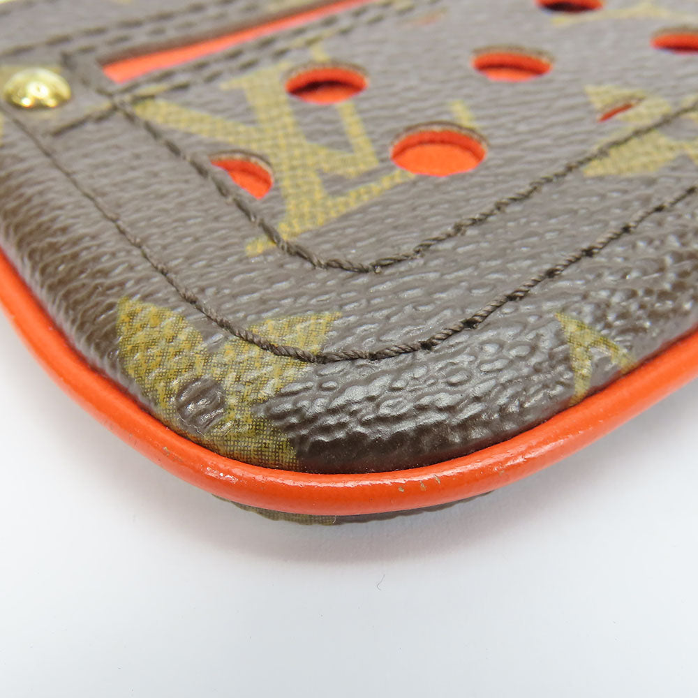 Louis Vuitton Monogram Coin Case Pochette Key Ring