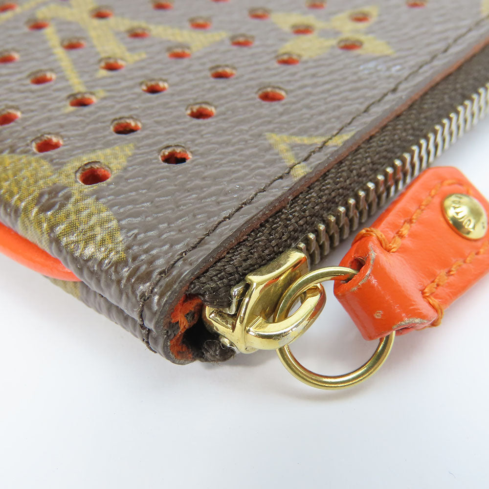 Louis Vuitton Monogram Coin Case Pochette Key Ring