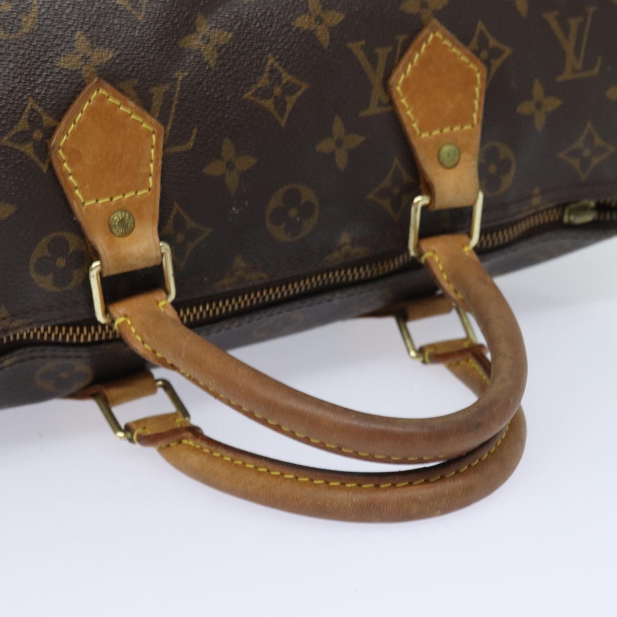 LOUIS VUITTON Monogram Speedy 30 Hand Bag M41526 LV 83555