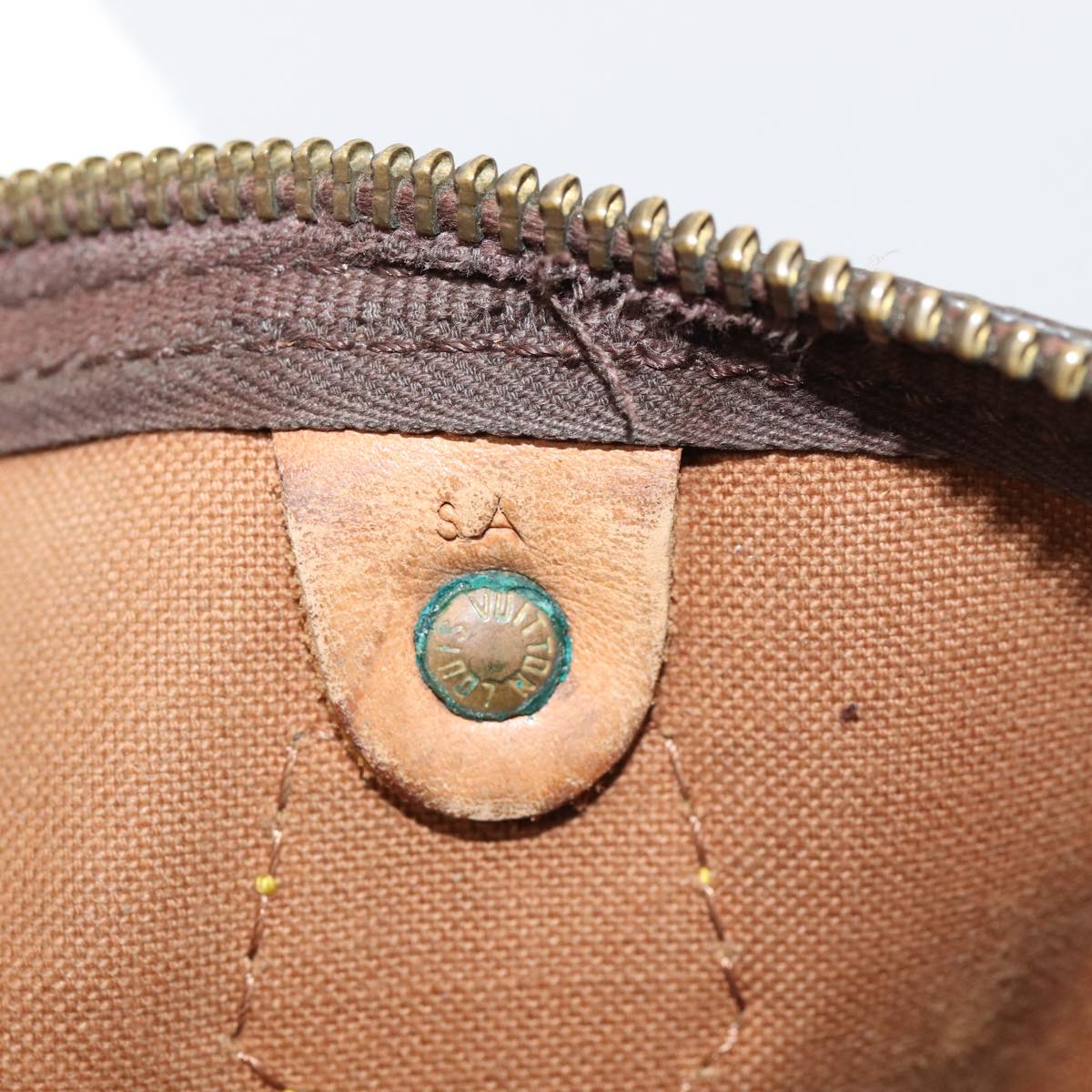 LOUIS VUITTON Monogram Speedy 35 Hand Bag M41524 LV 83556