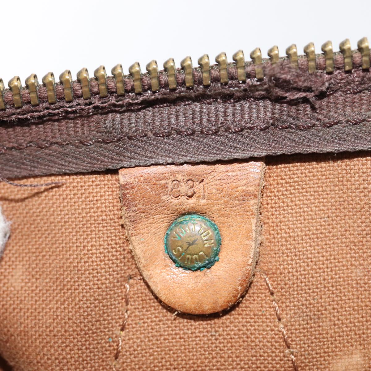 LOUIS VUITTON Monogram Speedy 35 Hand Bag M41524 LV 83556