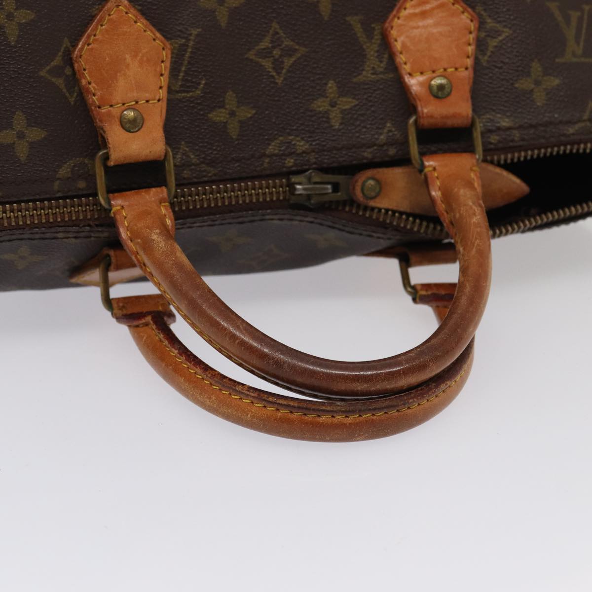 LOUIS VUITTON Monogram Speedy 35 Hand Bag M41524 LV 83556