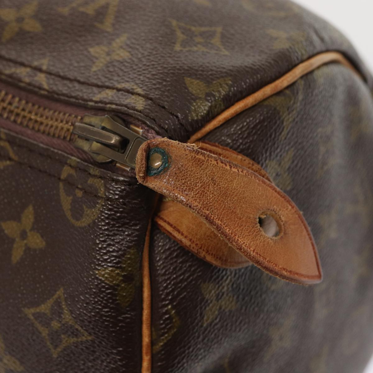 LOUIS VUITTON Monogram Speedy 35 Hand Bag M41524 LV 83557