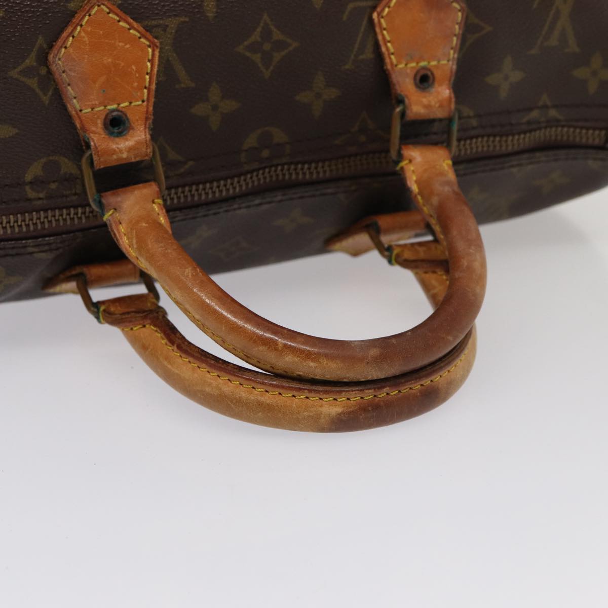 LOUIS VUITTON Monogram Speedy 35 Hand Bag M41524 LV 83557