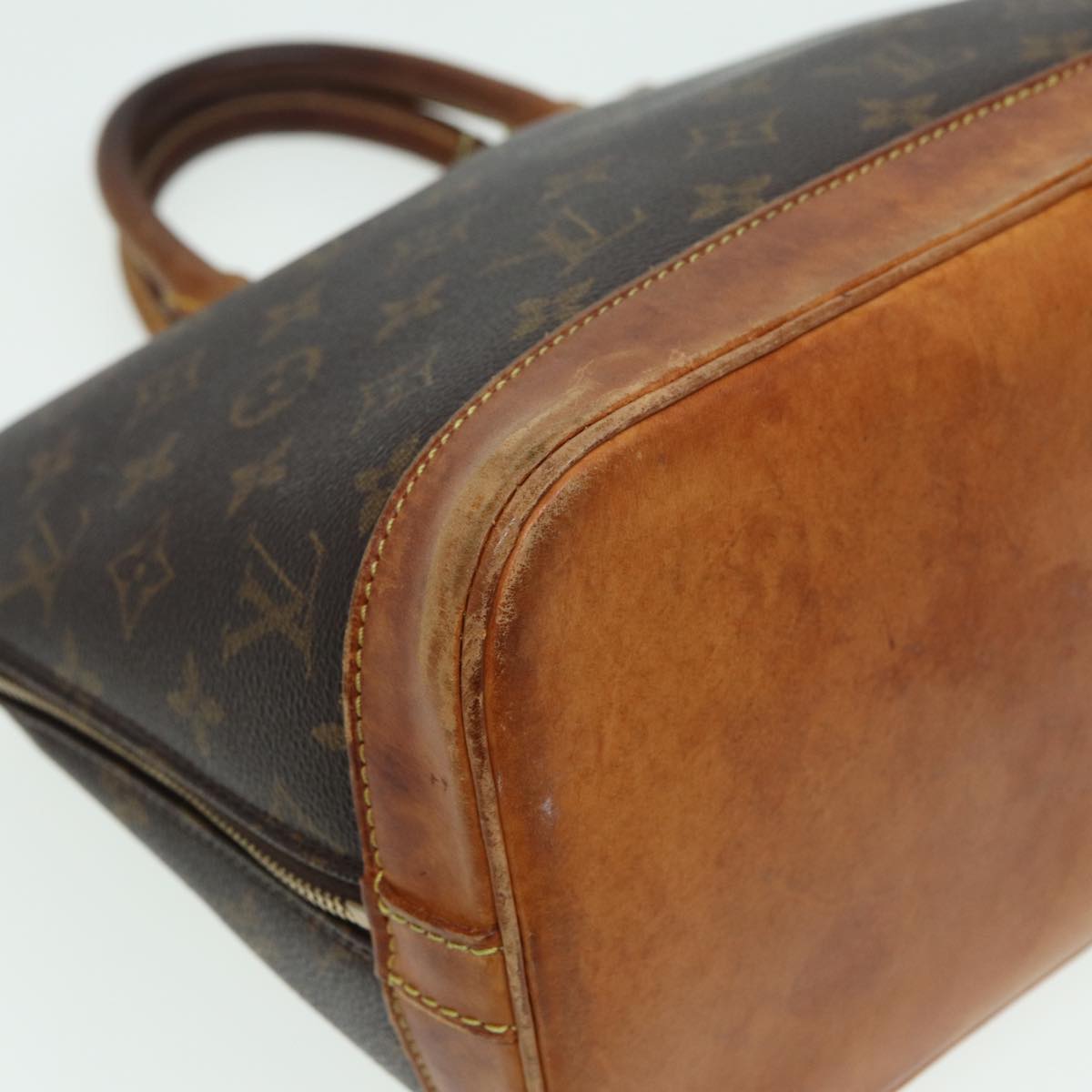 LOUIS VUITTON Monogram Alma Hand Bag M51130 LV 83559