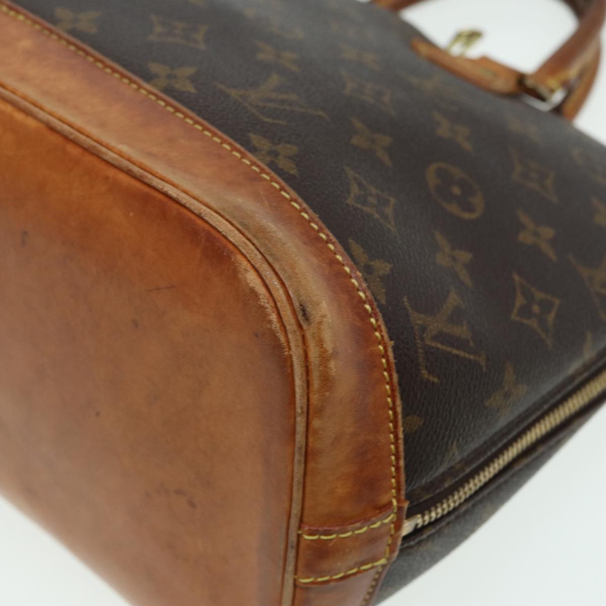 LOUIS VUITTON Monogram Alma Hand Bag M51130 LV 83559