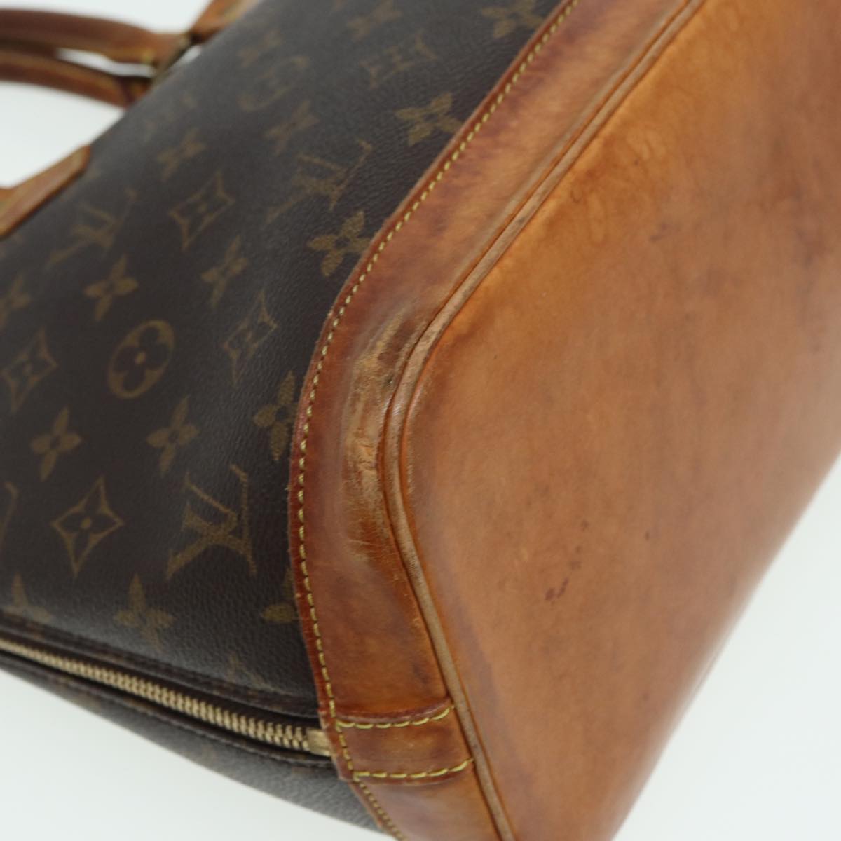 LOUIS VUITTON Monogram Alma Hand Bag M51130 LV 83559