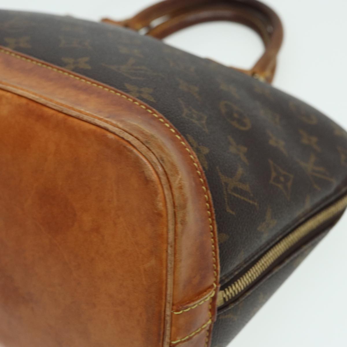 LOUIS VUITTON Monogram Alma Hand Bag M51130 LV 83559
