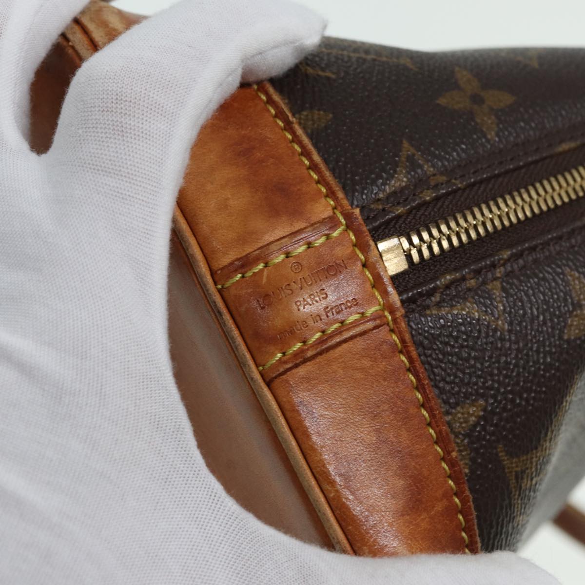 LOUIS VUITTON Monogram Alma Hand Bag M51130 LV 83559