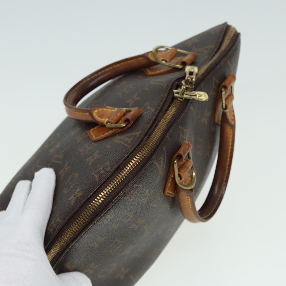 LOUIS VUITTON Monogram Alma Hand Bag M51130 LV 83559