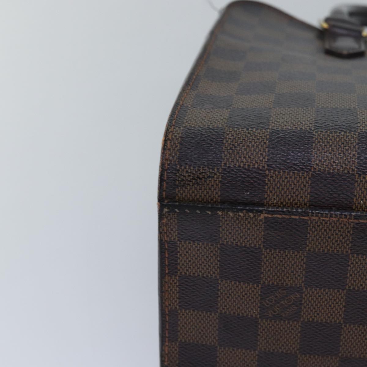 LOUIS VUITTON Damier Ebene Triana Hand Bag N51155 LV 83561