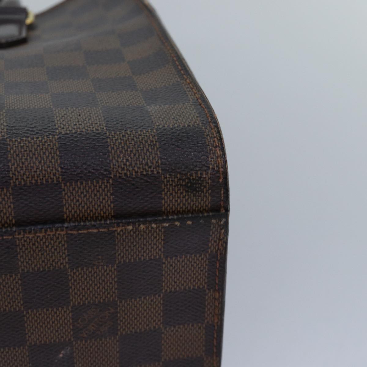 LOUIS VUITTON Damier Ebene Triana Hand Bag N51155 LV 83561
