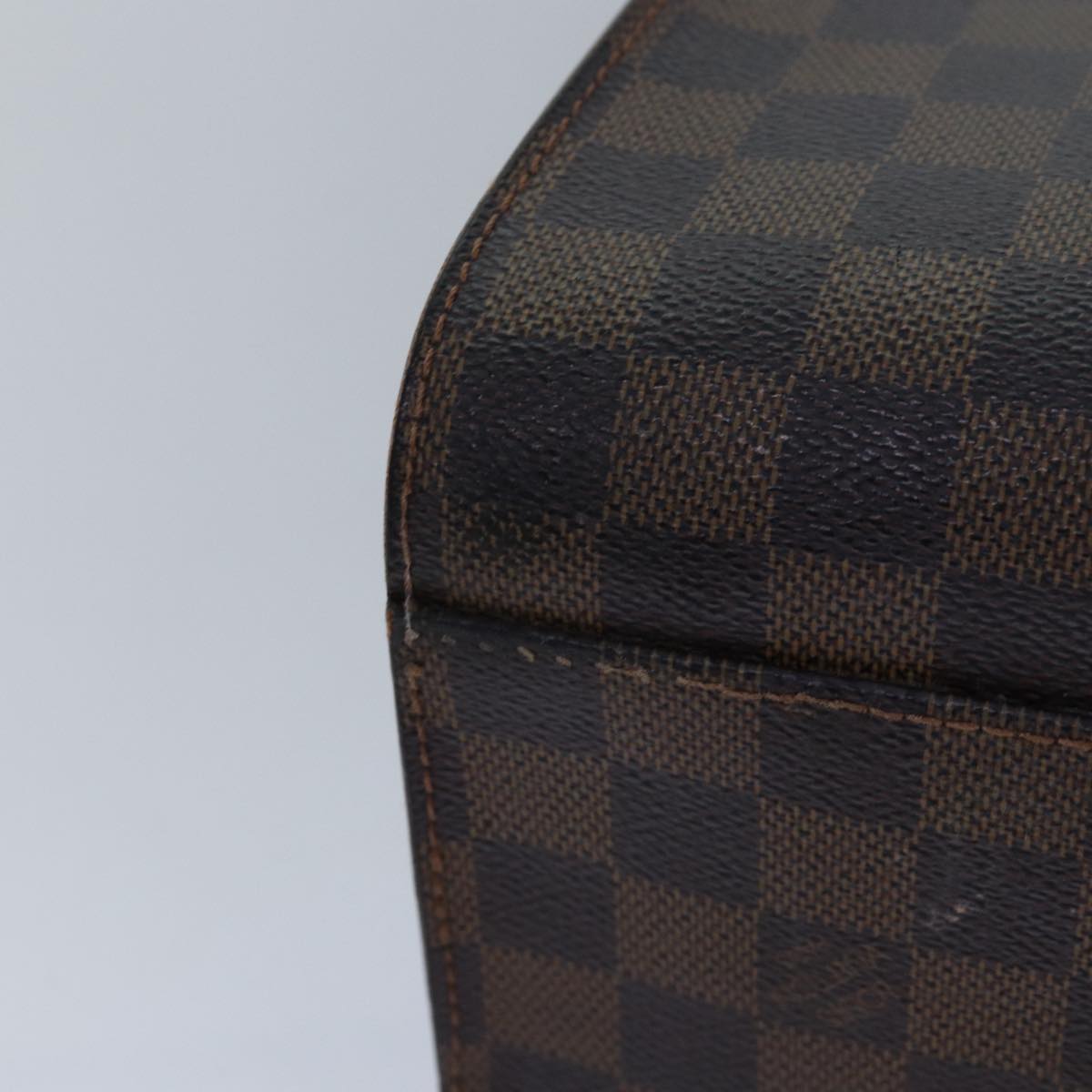 LOUIS VUITTON Damier Ebene Triana Hand Bag N51155 LV 83561