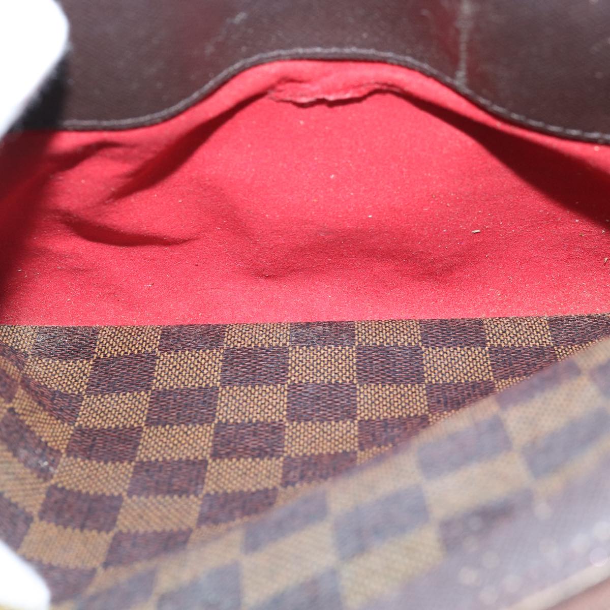 LOUIS VUITTON Damier Ebene Triana Hand Bag N51155 LV 83561