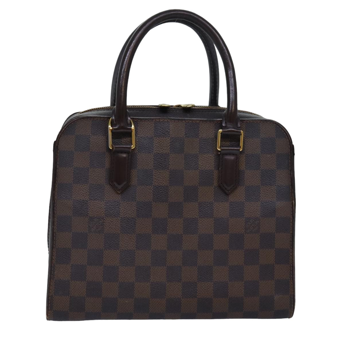 LOUIS VUITTON Damier Ebene Triana Hand Bag N51155 LV 83561