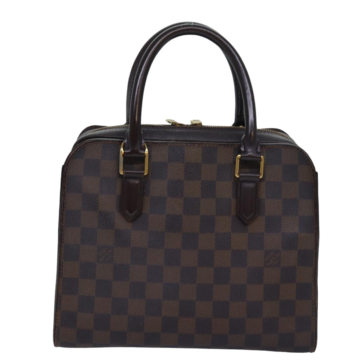 LOUIS VUITTON Damier Ebene Triana Hand Bag N51155 LV 83561