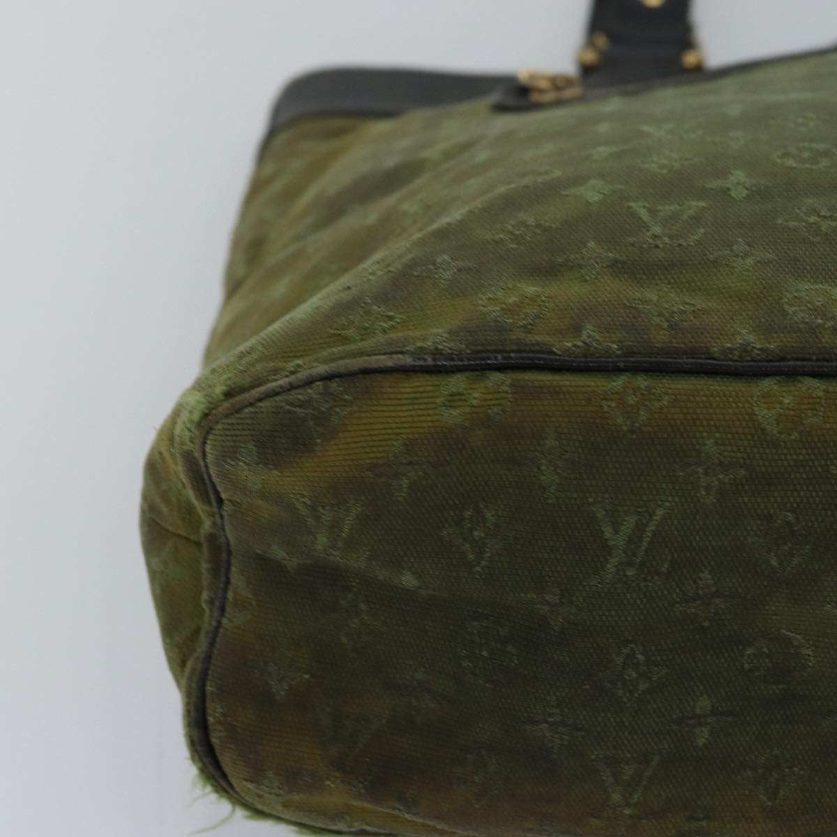 LOUIS VUITTON Monogram Mini Lucille GM Tote Bag TST Khaki M92681 LV 83563