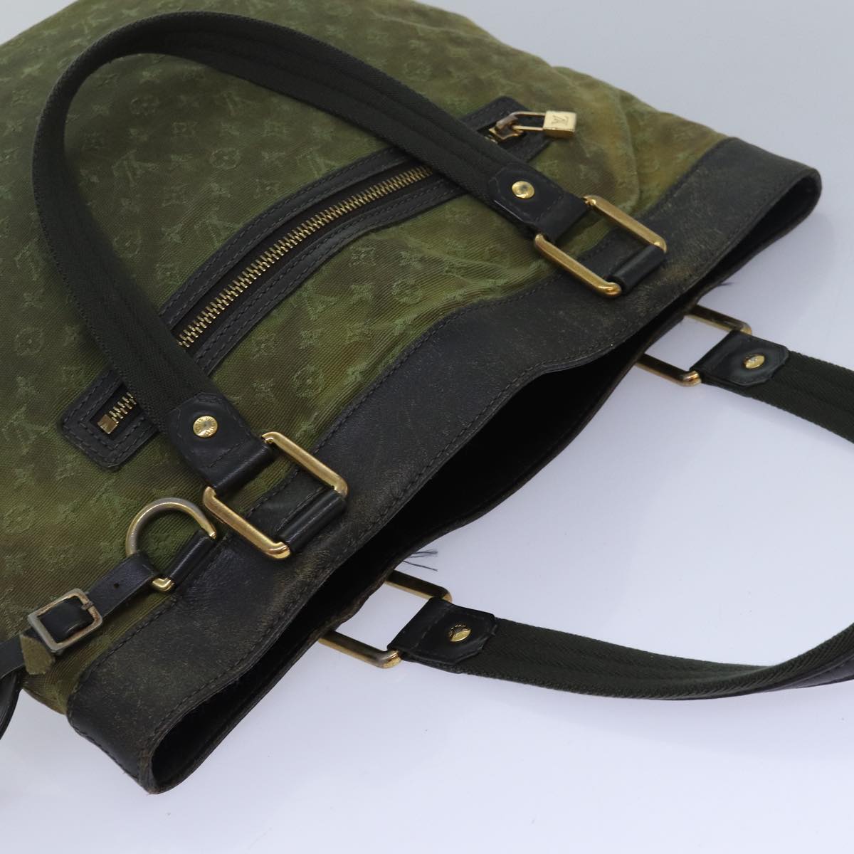 LOUIS VUITTON Monogram Mini Lucille GM Tote Bag TST Khaki M92681 LV 83563
