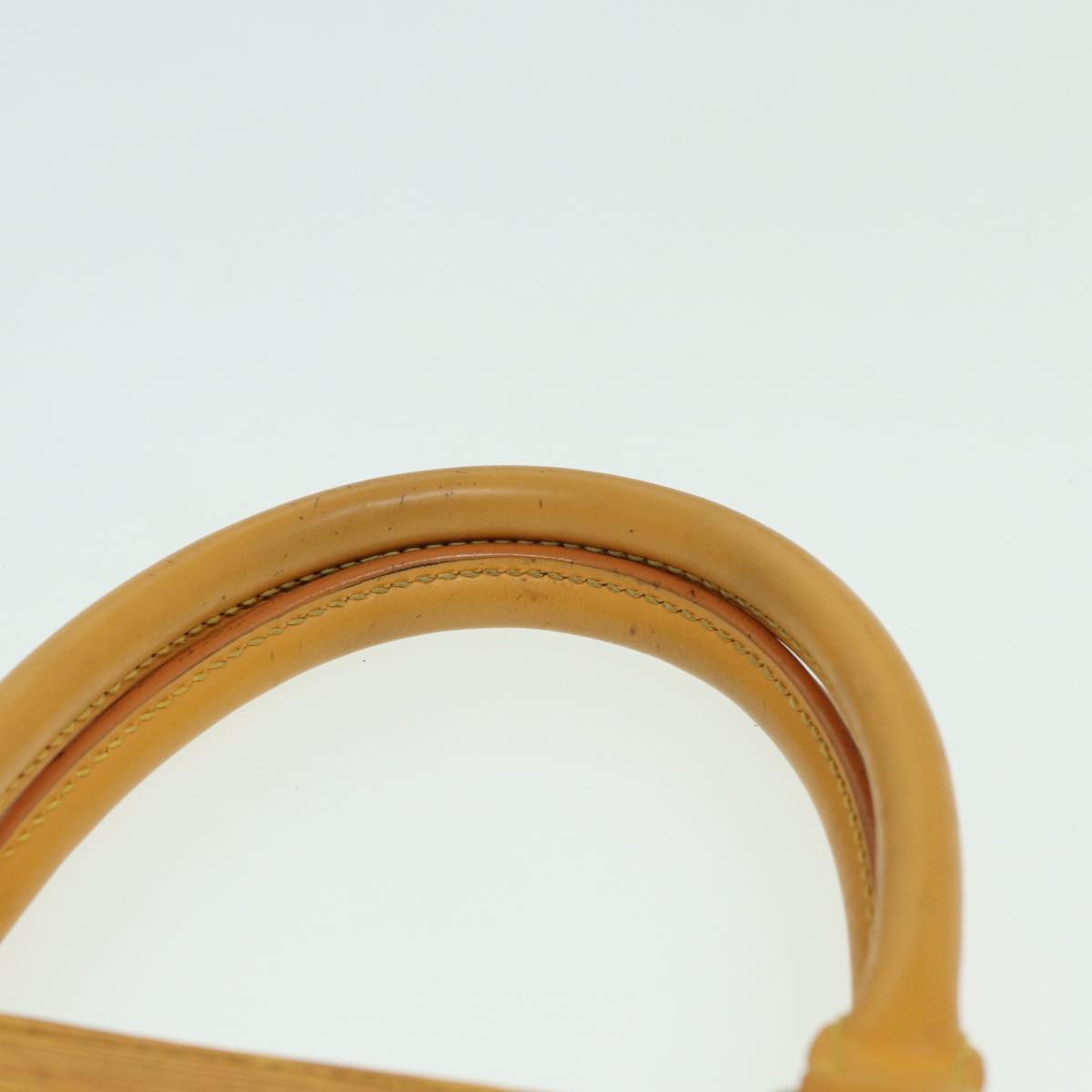 LOUIS VUITTON Epi Sac Plat Hand Bag Yellow M52079 LV 83565