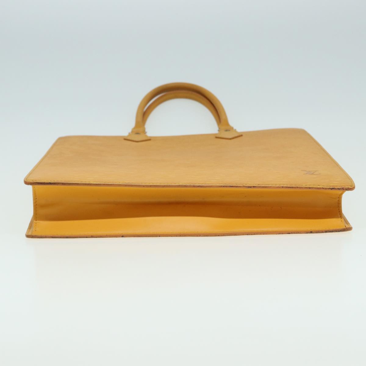 LOUIS VUITTON Epi Sac Plat Hand Bag Yellow M52079 LV 83565