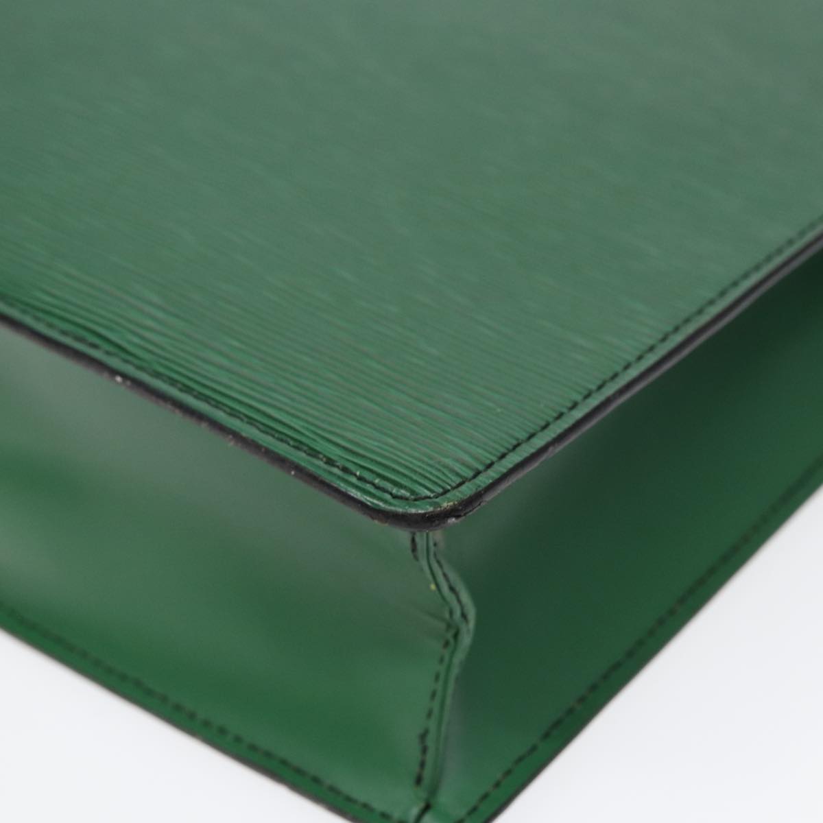 LOUIS VUITTON Epi Sac Plat Hand Bag Green M59084 LV 83566