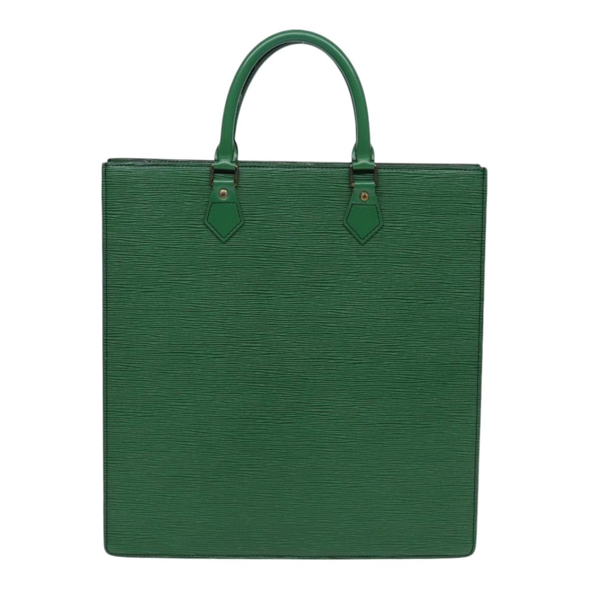 LOUIS VUITTON Epi Sac Plat Hand Bag Green M59084 LV 83566
